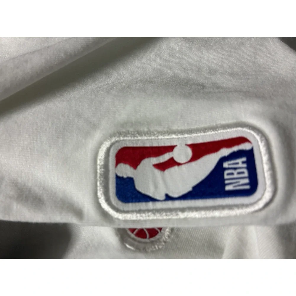 #M125 Washington Wizards Nike Dri Fit Men XL Polo Shirt NBA White DC Logo Golf